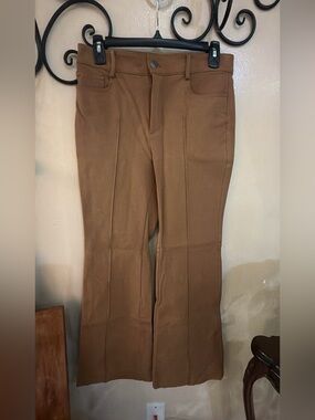 LOFT Brown Boot Cut Pants